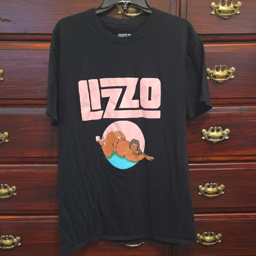 Lizzo Black Graphic Tee
